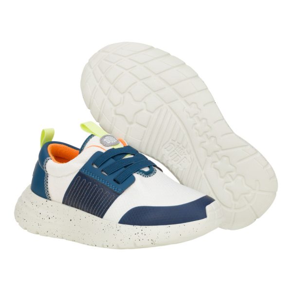 Sirocco Play Youth Colorblock - White/Navy - Image 3