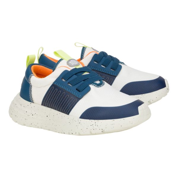 Sirocco Play Youth Colorblock - White/Navy - Image 2