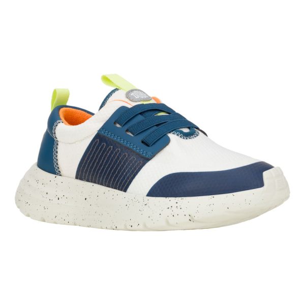 Sirocco Play Youth Colorblock - White/Navy - Image 7