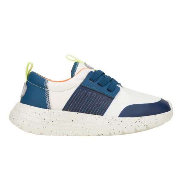 Sirocco Play Youth Colorblock - White/Navy - Image 8