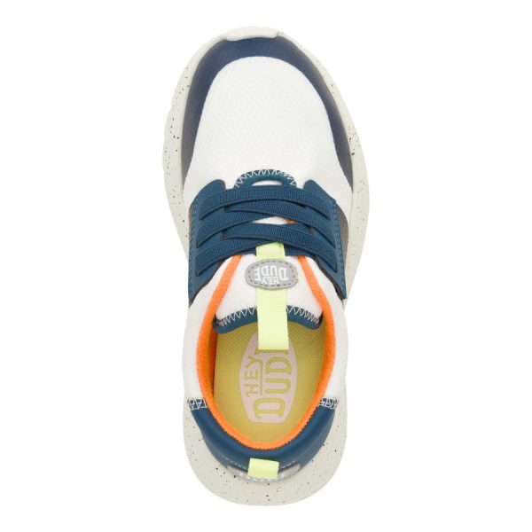 Sirocco Play Youth Colorblock - White/Navy - Image 6