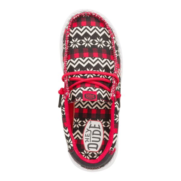 Wally Toddler Ugly Sweater - Sweater Black/Red - Image 6