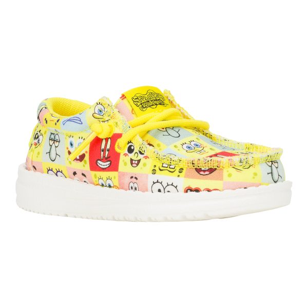 Wally Toddler SpongeBob Faces - Cyber Yellow/Multi - Image 7