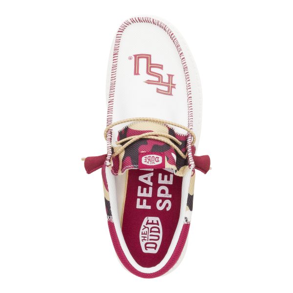 Men's Wally Tri FSU - FSU White/Red - Image 7