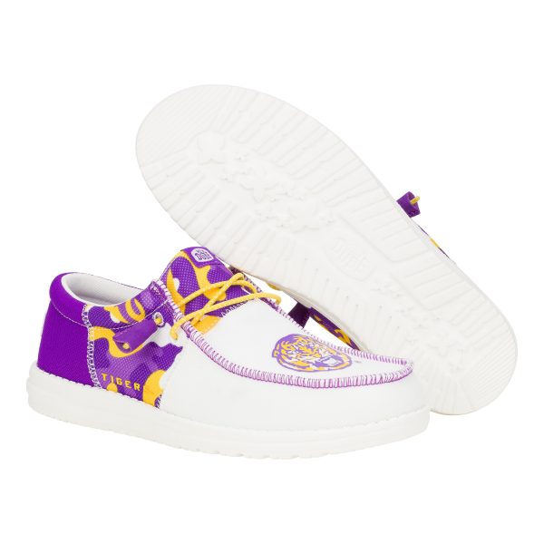 Men's Wally Tri LSU - LSU Purple/Yellow - Image 4