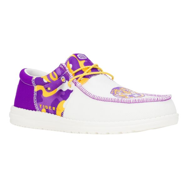 Men's Wally Tri LSU - LSU Purple/Yellow - Image 8