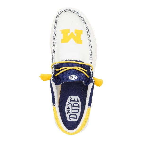 Men's Wally Tri Michigan - Michigan White/Yellow - Image 7