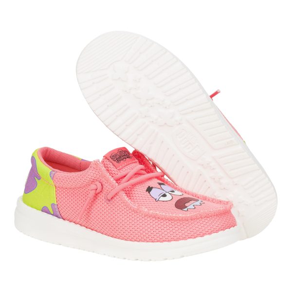 Wally Funk Youth SpongeBob Patrick - Pink/Green - Image 4