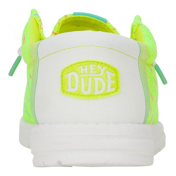 Wally Party Mesh - Lime Punch/White - Image 5