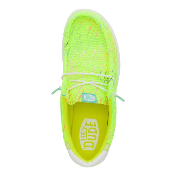 Wally Party Mesh - Lime Punch/White - Image 6