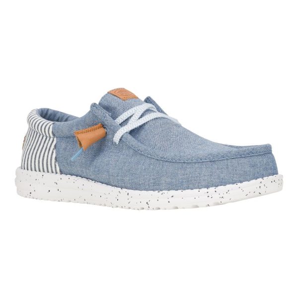 Wally Funk Seersucker - Faded Denim/Navy Blazer - Image 7