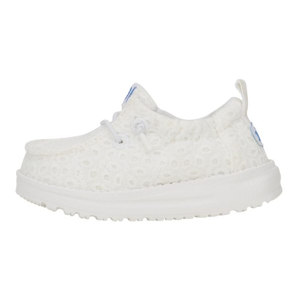 LilDudes Slip On Prints - White