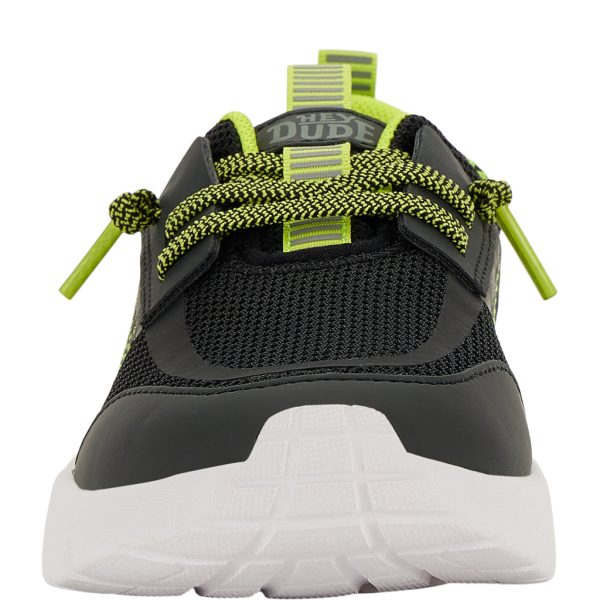 Sirocco Play Youth Sport Block - Black/Lime Punch - Image 5