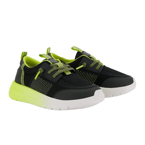Sirocco Play Youth Sport Block - Black/Lime Punch - Image 3