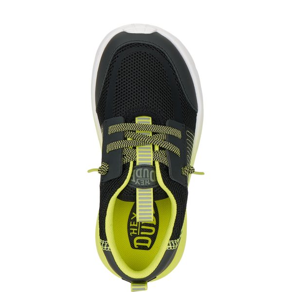 Sirocco Play Youth Sport Block - Black/Lime Punch - Image 7