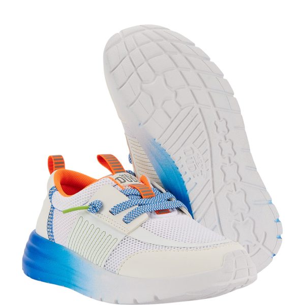 Sirocco Play Youth Sport Block - White/Blue - Image 3