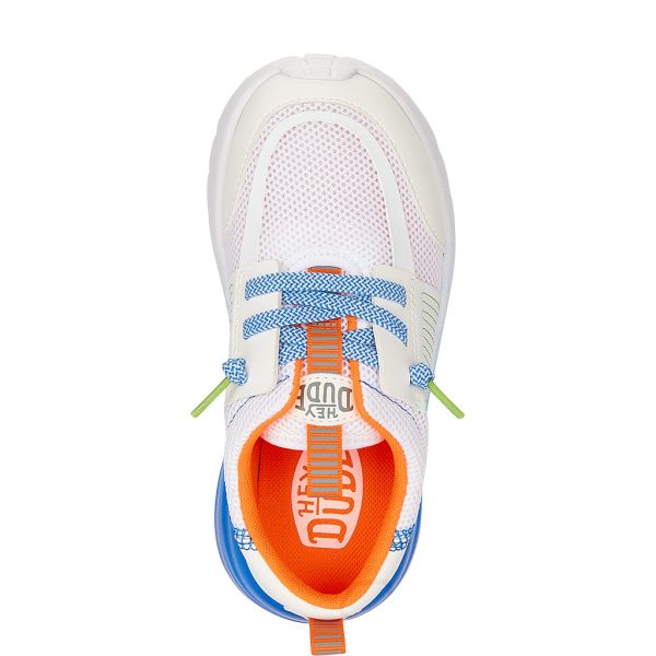 Sirocco Play Youth Sport Block - White/Blue - Image 6