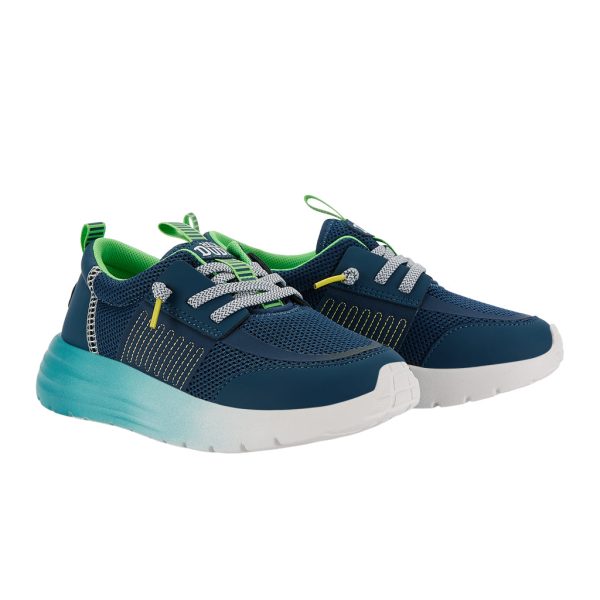 Sirocco Play Youth Sport Block - Navy/Light Blue - Image 3