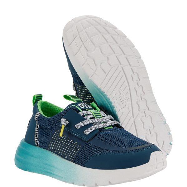 Sirocco Play Youth Sport Block - Navy/Light Blue - Image 4