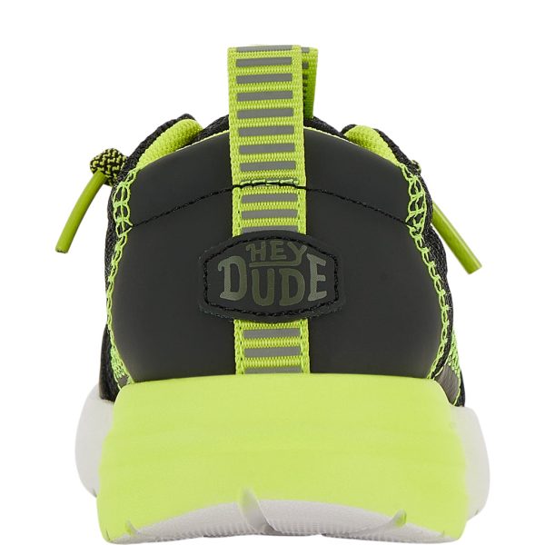 Sirocco Play Toddler Sport Block - Black/Lime Punch - Image 5