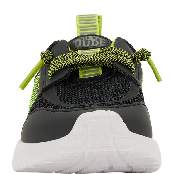 Sirocco Play Toddler Sport Block - Black/Lime Punch - Image 6