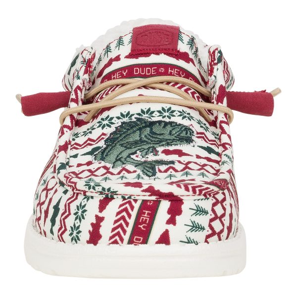 Wally Merry Fishmas Sweater - Multi/Red - Image 4