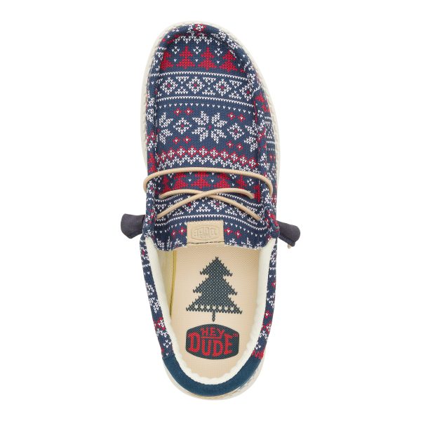 Wally Winter Sweater - Navy/Multi - Image 7