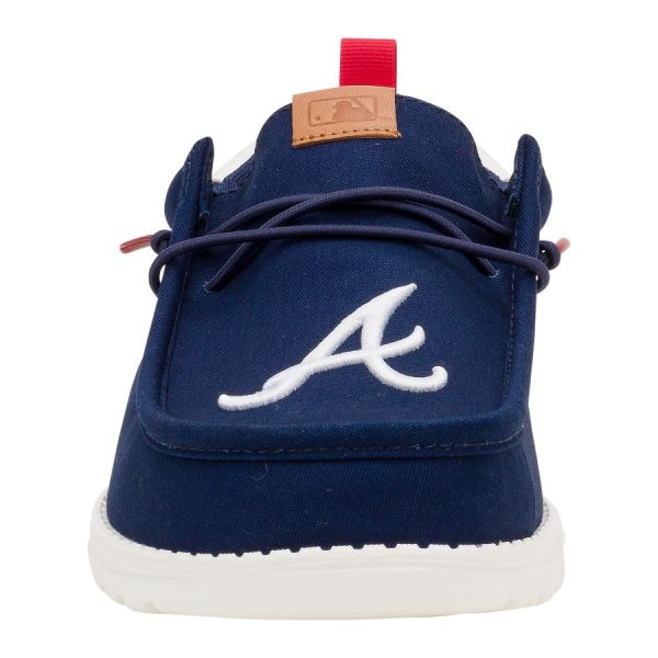 MLB Braves? Wally Funk - Braves Navy/White - Image 5