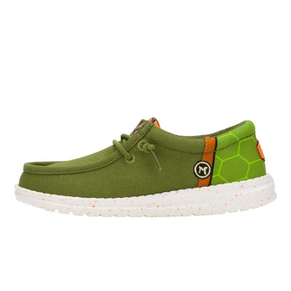 TMNT Mikey Wally Funk Youth - Mikey Evergreen/Multi - Image 2