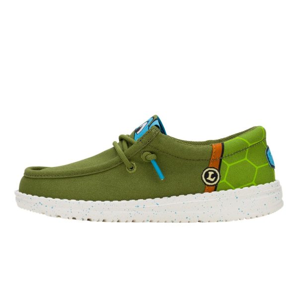 TMNT Leo Wally Funk Youth - Leo Evergreen/Multi - Image 2