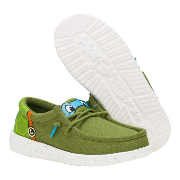 TMNT Leo Wally Funk Youth - Leo Evergreen/Multi - Image 3