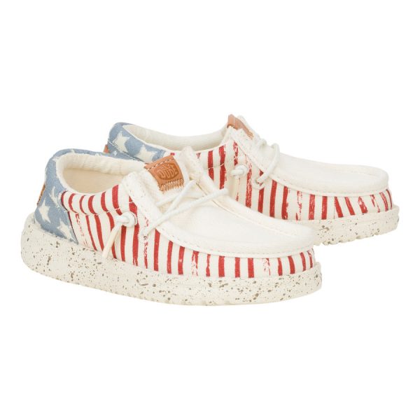 Wally Funk Toddler Americana Stars - American Flag - Image 2