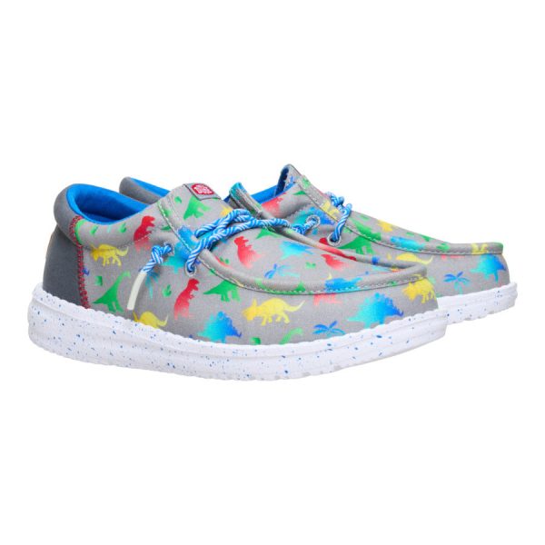 Wally Funk Youth Dinomite - Dino Grey/Multi - Image 2