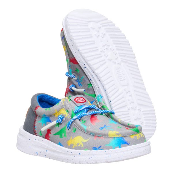 Wally Funk Toddler Dinomite - Dino Grey/Multi - Image 3
