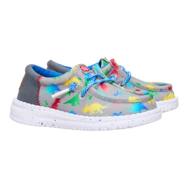 Wally Funk Toddler Dinomite - Dino Grey/Multi - Image 2