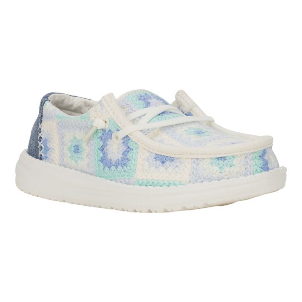 Wendy Youth Cottage Crochet - Bay Blue/Multi - Image 6