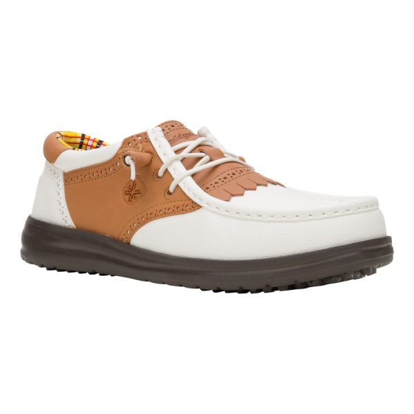Wally Golf Caddyshack - White/Brown - Image 9