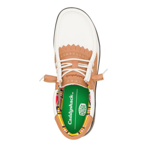 Wally Golf Caddyshack - White/Brown - Image 8