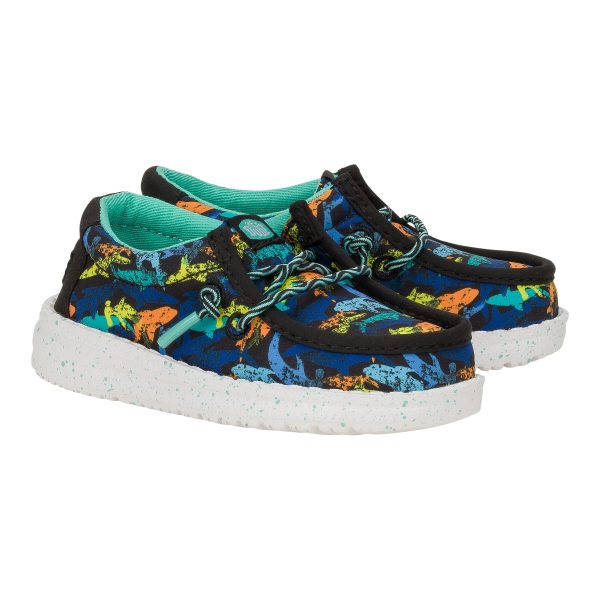 Wally Toddler Sharks - Sharks Black/Multi - Image 2