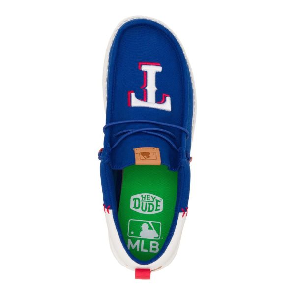 MLB Rangers? Wally Funk - Rangers Royal/White - Image 7