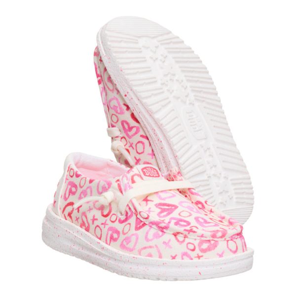 Wendy Toddler Galentines Day - Pink/White - Image 3