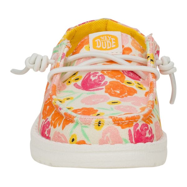 Wendy Toddler Watercolor Florals - Multi/Petal Pink - Image 4