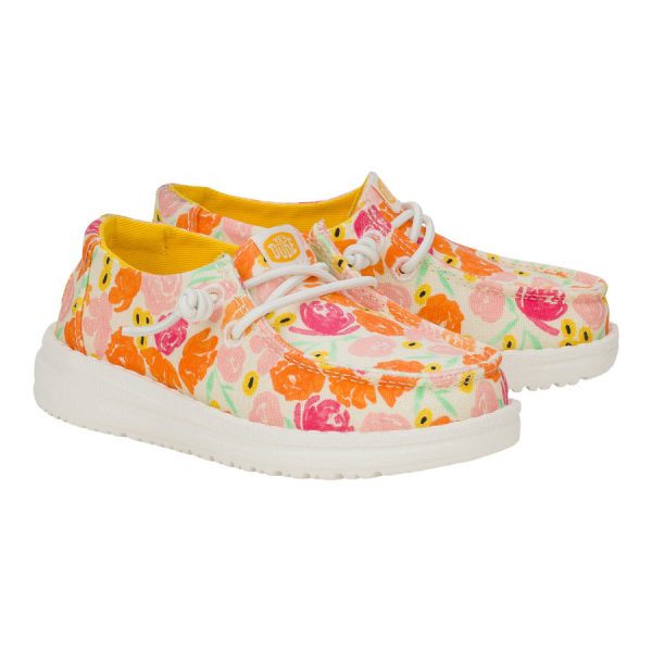 Wendy Toddler Watercolor Florals - Multi/Petal Pink - Image 2