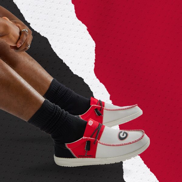 Men's Wally Tri Georgia - Georgia Red/Black - Image 2