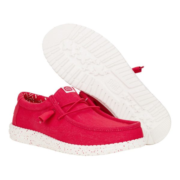 Wally Stretch Canvas  - Savvy Red - Image 3