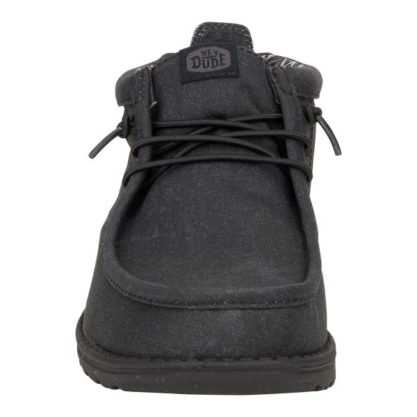 Wally Mid Stretch Canvas - Black/Black - Image 4