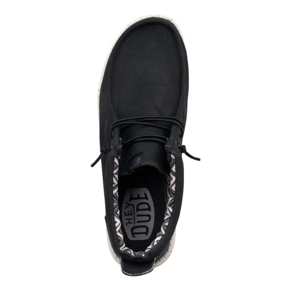 Wally Mid Canvas - Black/White - Image 7