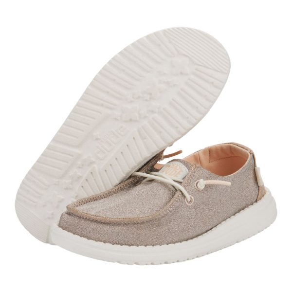 Wendy Youth Metallic Sparkle - Rose Gold - Image 3