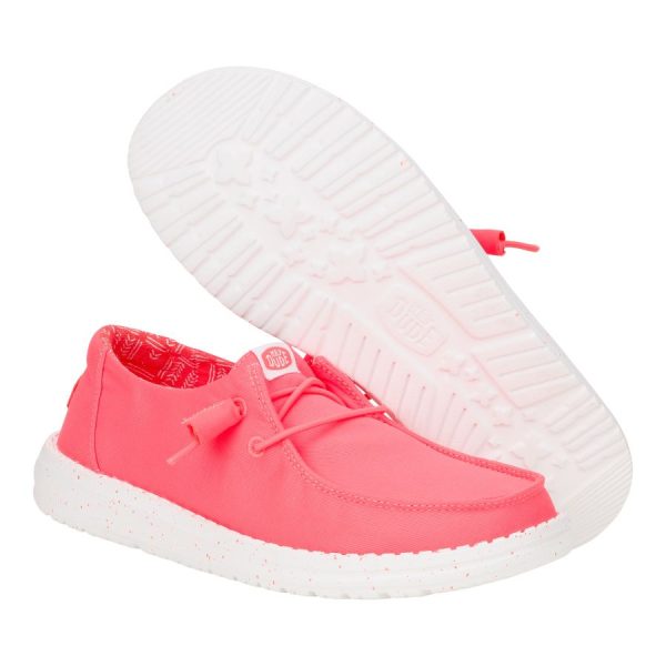 Wendy Stretch Canvas - Fiery Coral - Image 4