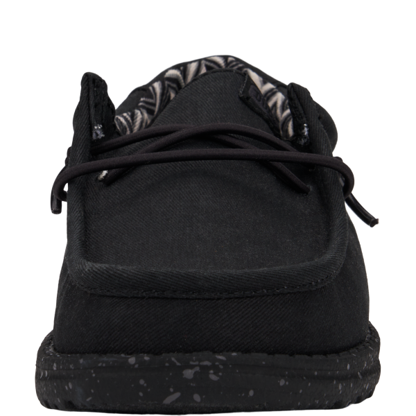 Wally Youth Stretch Canvas - Black/Black - Image 4